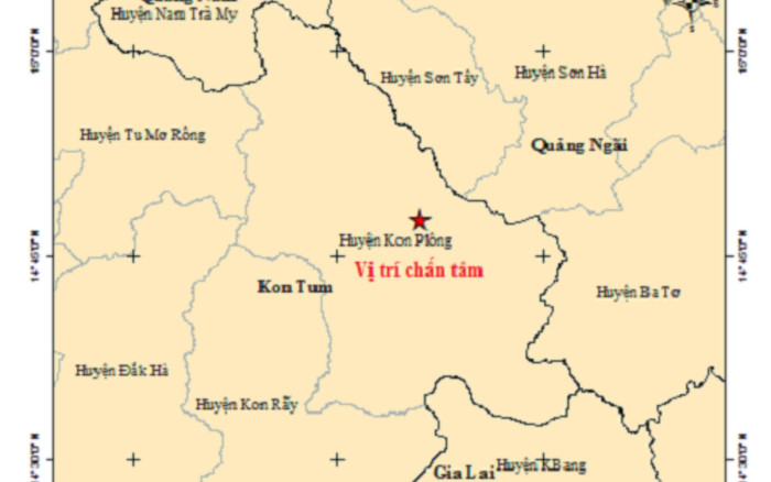 Kon Tum và Sơn La vừa xảy ra động đất Ảnh 2