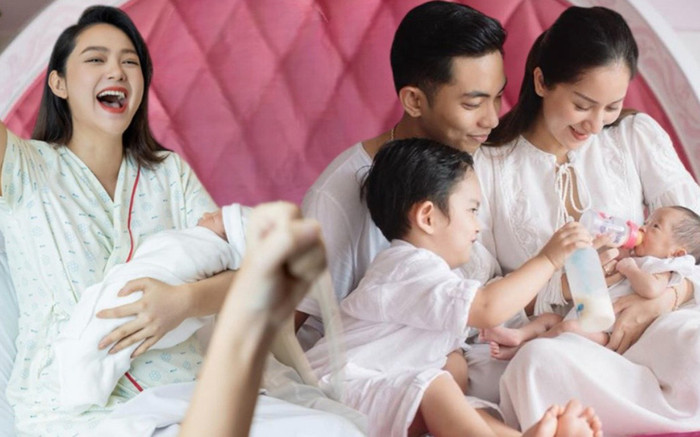 Điểm danh những nhóc tỳ 'ngậm thìa vàng' nhà sao Việt chào đời năm 2023 Ảnh 2