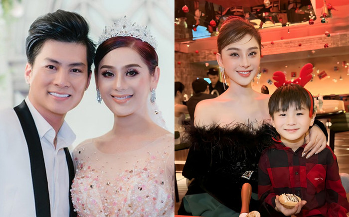 Đón Noel cùng mẹ, con trai Lâm Khánh Chi khiến fans ngỡ ngàng vì điển trai Ảnh 2