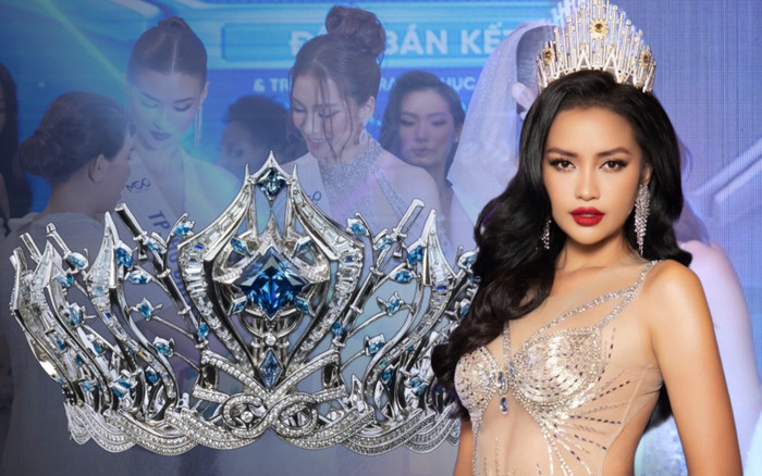 Ngắm vương miện Tân Hoa hậu Hoàn vũ Việt Nam, giá có đến triệu USD như của Ngọc Châu? Ảnh 2