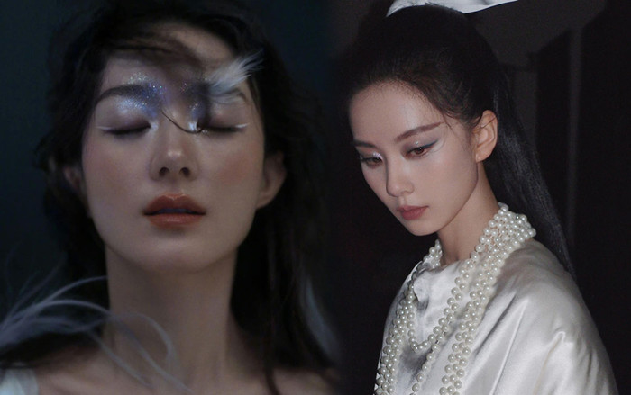 Cùng một phong cách, Triệu Lệ Dĩnh có áp đảo được Thư Kỳ và đệ nhất mỹ nhân cổ trang 2023? Ảnh 2