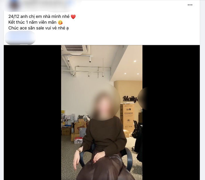 Chủ hàng có nhiều lượt theo dõi trên mạng xã hội như Tiktok, Facebook cá nhân.