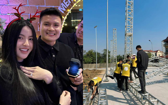 Hé lộ những hình ảnh đầu tiên của lễ ăn hỏi Quang Hải và Chu Thanh Huyền Ảnh 2