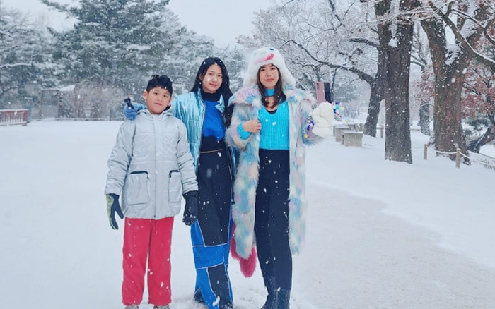 Bà xã đánh lẻ cùng các con đi du lịch, Mạnh Trường dỗi ra mặt Ảnh 2