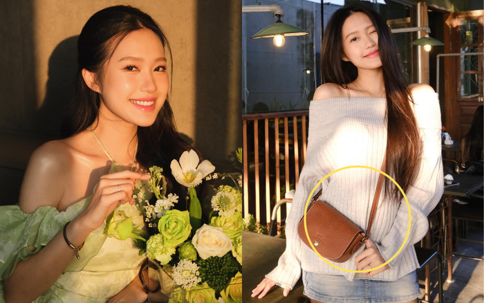 Giữa tin đồn có bầu, Doãn Hải My lộ bụng lấp ló qua lớp áo rộng Ảnh 2