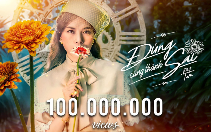 Trở thành nữ ca sĩ có 4 MV đạt trăm triệu view của Vpop, Mỹ Tâm: 'Tự nhiên xúc động quá chừng' Ảnh 2