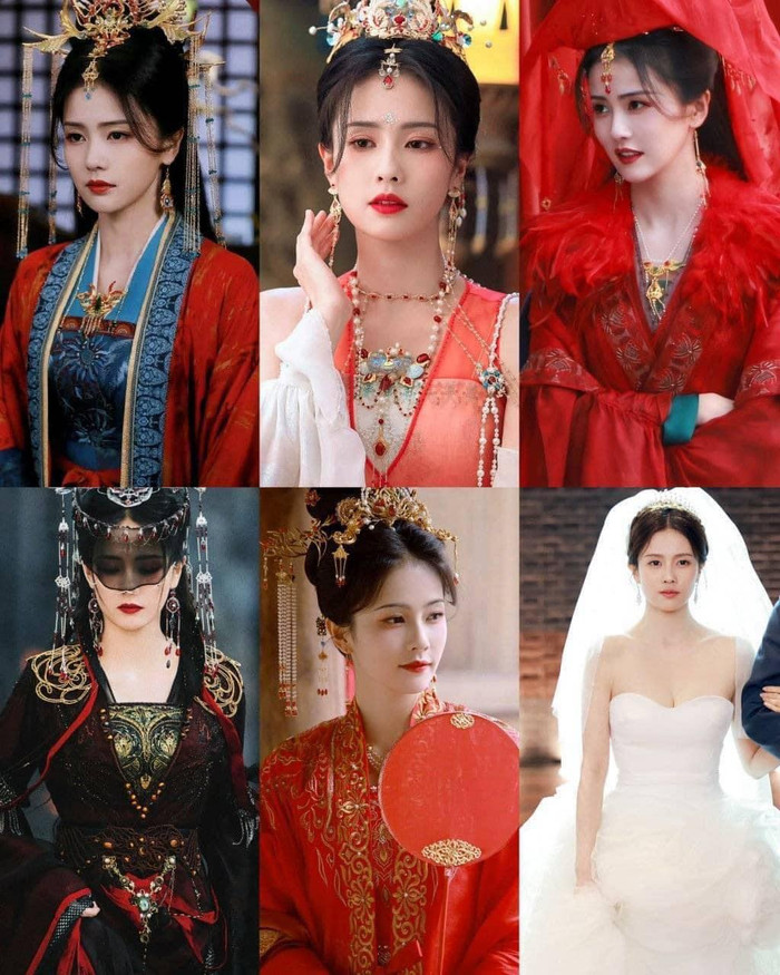 Bạch Lộc có 6 tạo hình cô dâu năm 2023