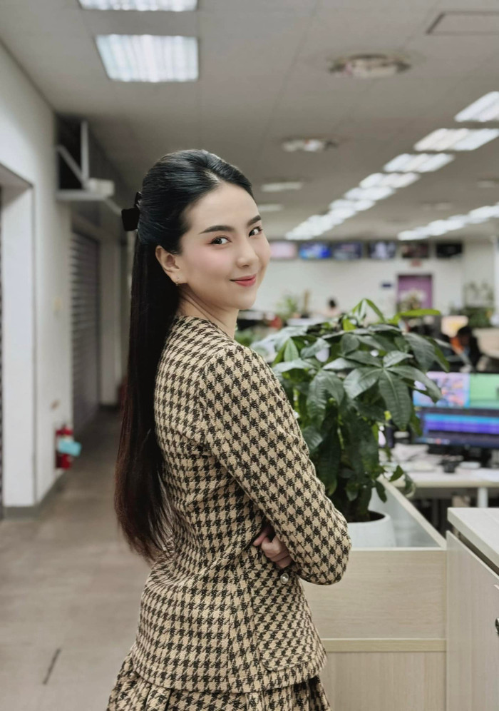 MC Mai Ngọc đặc biệt chú trọng đến vẻ bề ngoài mỗi khi xuất hiện trước công chúng