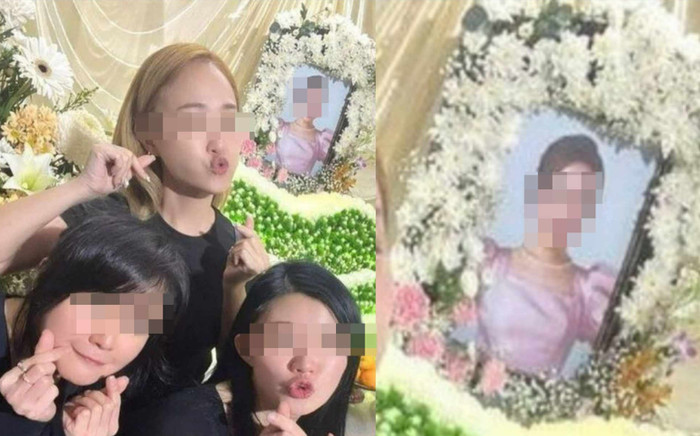 3 nữ ca sĩ bị chỉ trích vì chụp ảnh chu môi, thả tim tại đám tang của đồng nghiệp Ảnh 2