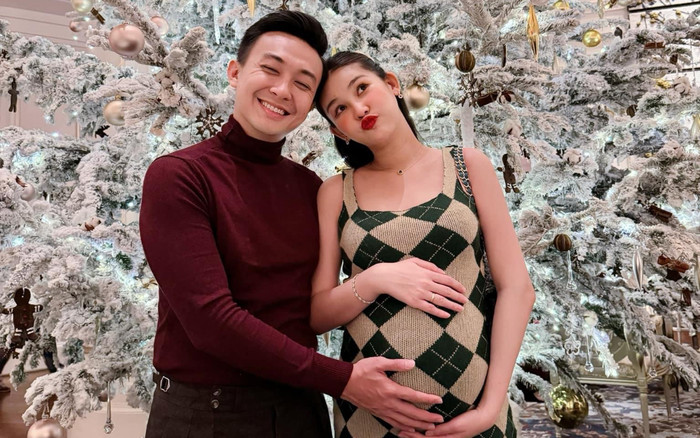 Lê Âu Ngân Anh hồi hộp trước ngày lâm bồn, ông xã bí mật làm một việc tạo bất ngờ cho vợ Ảnh 2