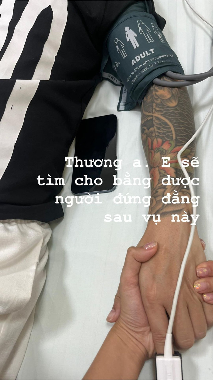 Nam Em chia sẻ thông tin bạn trai nhập viện vì ngộ độc thực phẩm.
