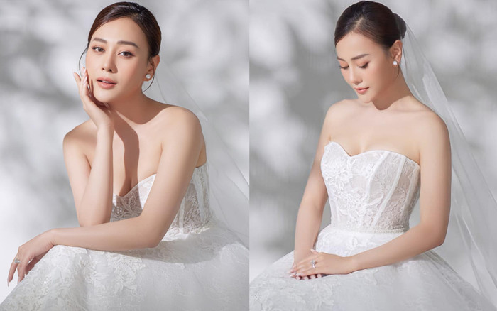 Phương Oanh tung loạt ảnh 'cô dâu' sang chảnh hết nấc sau thông báo hoãn tổ chức lễ cưới với Shark Bình Ảnh 2