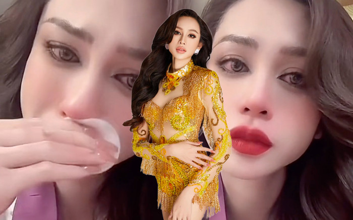 Lương Mỹ Kỳ bật khóc nức nở trước thềm chung kết Miss Fabulous International, chuyện gì đây? Ảnh 2