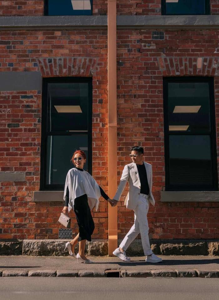  Vân Hugo và doanh nhân Đặng Cường hẹn hò và chung sống gần ba năm trước khi tổ chức đám cưới. 