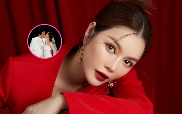 Hình ảnh Lý Nhã Kỳ mặc váy cưới hot trở lại, danh tính đàng trai càng gây chú ý Ảnh 2