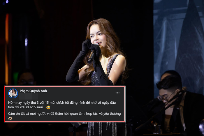Phạm Quỳnh Anh được 2 'ái nữ' hộ tống đi hát, phải chích tận 5 mũi thuốc mới đủ sức biểu diễn Ảnh 5