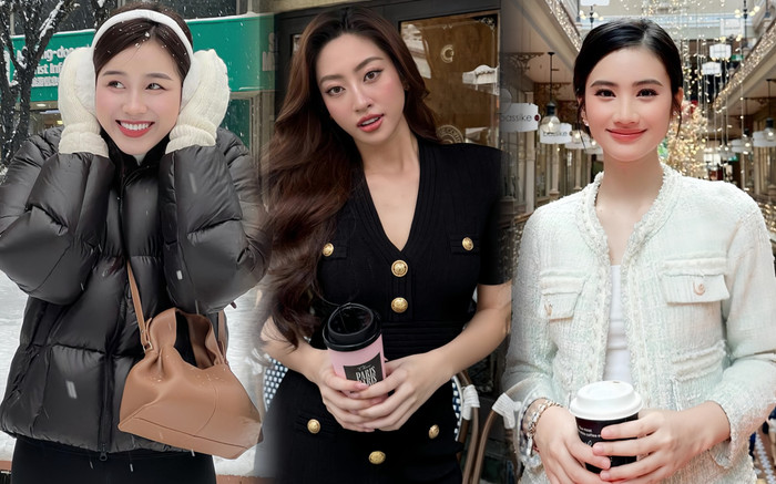 Ngày cuối năm của các nàng hậu: Đỗ Hà vi vu nước ngoài, Lương Linh hò hẹn chốn quen Ảnh 2