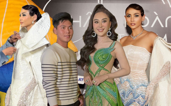 Thảm đỏ CK Miss Cosmo VN: Lâm Khánh Chi tình tứ với trợ lý, Võ Hoàng Yến cởi áo Ảnh 2