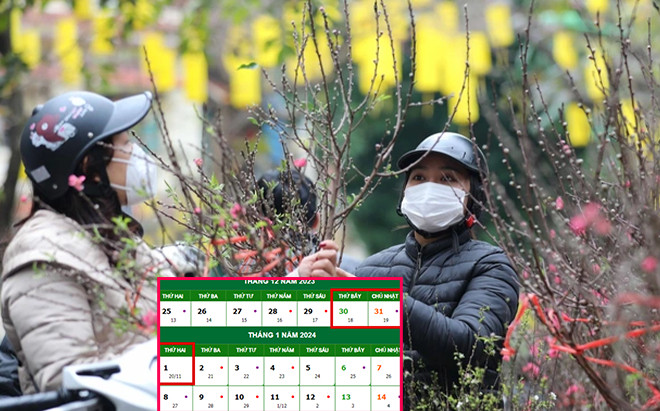 Tết Dương lịch 2024 được nghỉ 3 ngày liên tiếp Ảnh 2