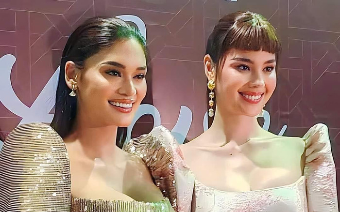 Hai nàng hậu 'hot' nhất Miss Universe chung một khung hình, ai 'chặt' ai? Ảnh 2