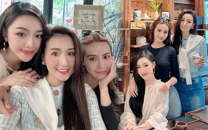 Quỳnh Kool và Huyền Lizzie khoe sắc bên 'chị đẹp', có gì mà khiến dân tình đứng ngồi không yên? Ảnh 2