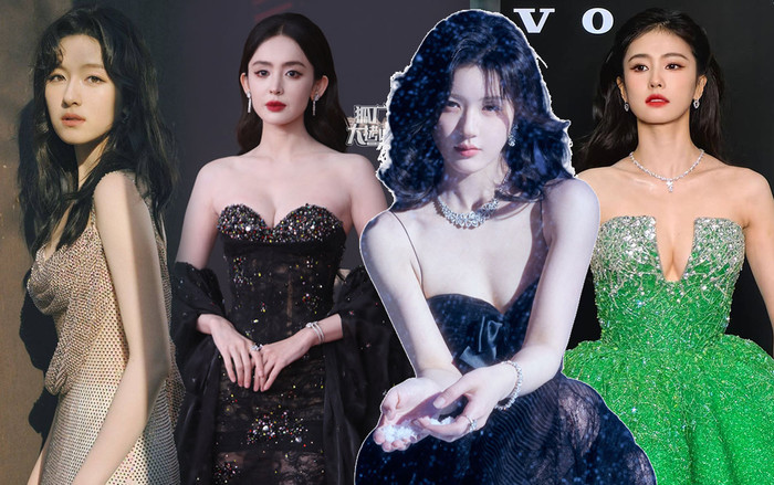 Thảm đỏ Đêm hội Tầm nhìn Weibo: Bạch Lộc, Triệu Lộ Tư táo bạo, đối thủ của Nhiệt Ba xuống phong độ Ảnh 2