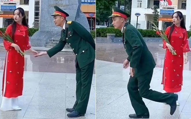 Đang chụp ảnh ngọt ngào cùng bạn gái, chàng trai vội vàng bỏ chạy vì lý do bất ngờ Ảnh 2