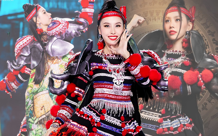 Ngọc Hằng ghi trọn 'điểm 10' chỉn chu trong buổi chụp ảnh National Costume tại Miss Intercontinental Ảnh 2