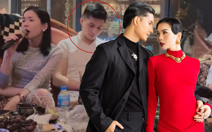Lệ Quyên hát karaoke tặng bạn bè: Lâm Bảo Châu ngồi cạnh mặt không cảm xúc, mải mê bấm điện thoại Ảnh 2