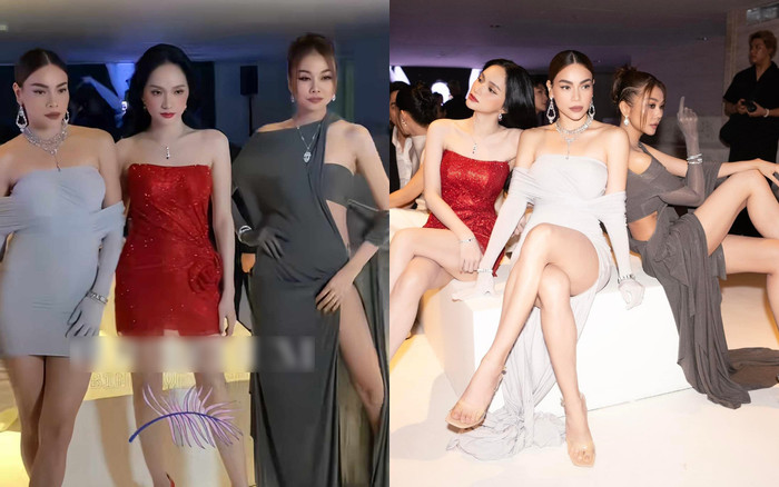 1 chi tiết giúp Hồ Ngọc Hà tỏa sáng dù đứng kế Thanh Hằng khoe chân 1m12, Hương Giang đỏ 'hót hòn họt' Ảnh 2