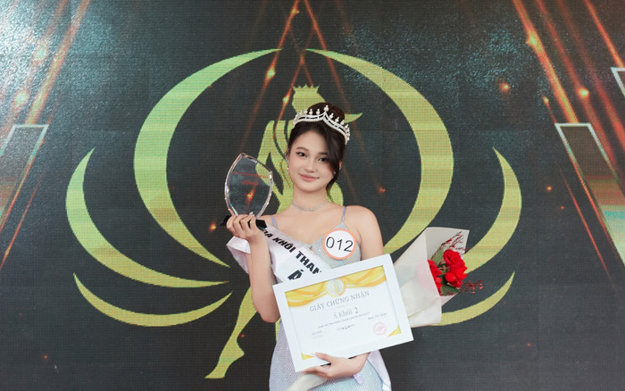 Nhan sắc xinh đẹp như kẹo ngọt của Á khôi Thanh lịch Hà Nội 2023 Ảnh 2