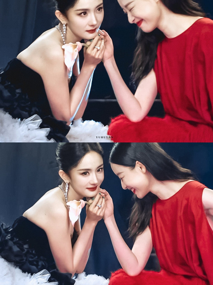 Dương Mịch và Nghê Ni tương tác cực đáng yêu