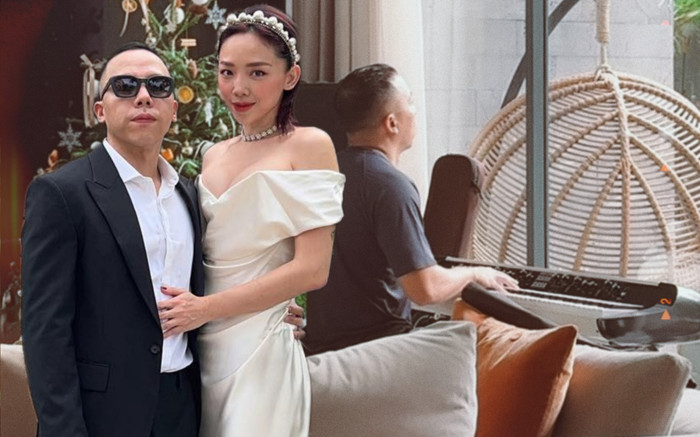 Tóc Tiên khoe năng khiếu nghệ thuật của ông xã Touliver: Đa tài thế này bảo sao nàng không đổ! Ảnh 2