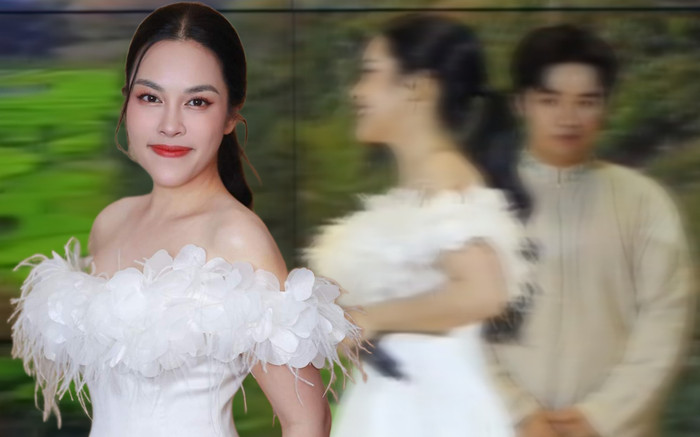 Ngọc Mai biểu diễn trên sân khấu, một nhân vật gây xôn xao với ánh mắt lườm nguýt nữ ca sĩ Ảnh 2