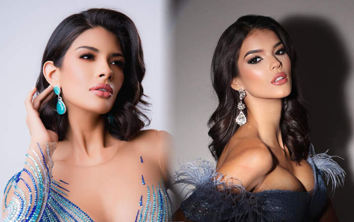 Cùng một layout make-up, Miss Universe 2023 và Ileana Márquez trông hệt như chị em sinh đôi.