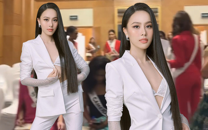 Ngọc Hằng 'bắn' tiếng Anh cực mượt tại vòng vấn đáp kín: Fan hy vọng vững phong độ trong đêm chung kết Ảnh 2