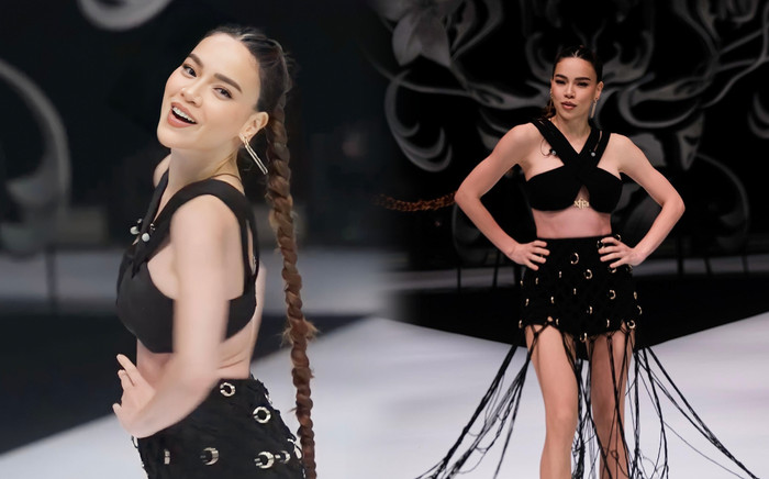 4 năm trở lại sàn diễn, Hồ Ngọc Hà catwalk 'sương sương' mà giật trọn hào quang sân khấu Ảnh 2