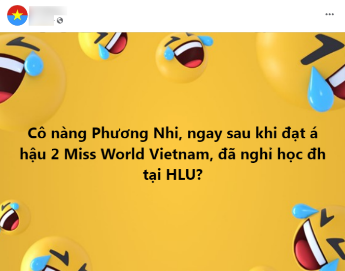 Á hậu Phương Nhi bị nghi đã 'bỏ học', dân tình lập tức so sánh với Đỗ Thị Hà Ảnh 1