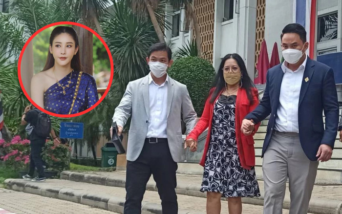 Vụ việc cố diễn viên Tangmo Nida: Mẹ ruột hài lòng với hình phạt, nắm tay hai bị cáo rời khỏi tòa Ảnh 2