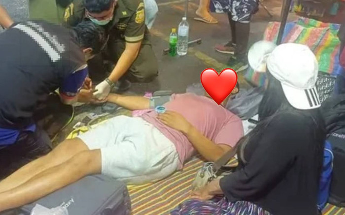 Nam diễn viên ngất xỉu khi mưu sinh ở chợ Ảnh 2