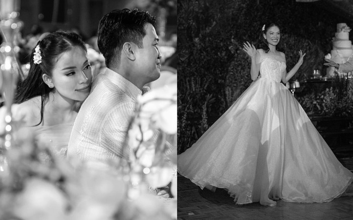 Phillip Nguyễn tung loạt ảnh đám cưới với Linh Rin, nhan sắc phu nhân hào môn giật spotlight Ảnh 2