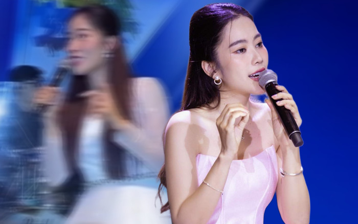 Khán giả đêm nhạc đồng loạt phản ứng khi nghe Nam Em hát ca khúc 'chữa lành' của Hàn Quốc Ảnh 2