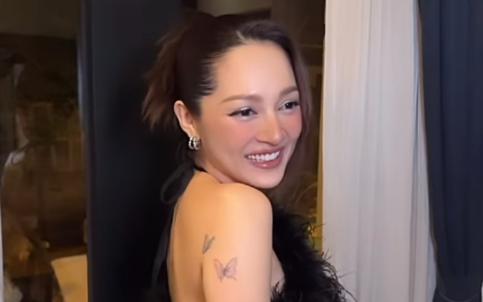 Bảo Anh lần đầu đi diễn hậu tin đồn bí mật sinh con, netizen đồn đoán: 'Nhìn vóc dáng là biết mẹ bỉm sữa' Ảnh 2