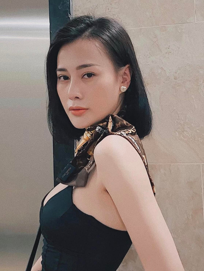 Hình ảnh cũ của Phương Oanh khi cô còn để tóc ngắn