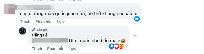 Được khuyên đừng mặc quần jean vì sợ ảnh hưởng đến em bé, Minh Hằng có cách trả lời đầy tinh tế Ảnh 3