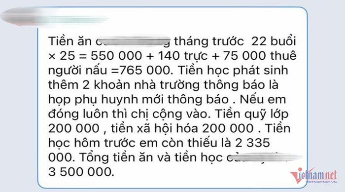 Phụ huynh bức xúc sắp hết năm học, trường thu thêm 600 nghìn/em để sửa chữa Ảnh 3