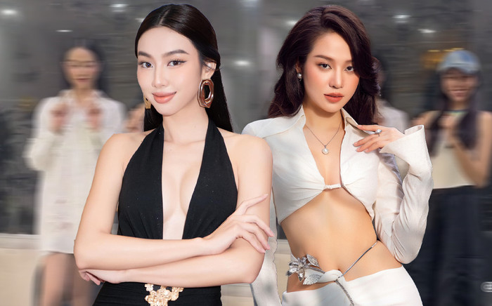 Hoa hậu Thùy Tiên - Thanh Thủy gây sốt với clip 'đọ sắc', có gì đặc biệt mà nhận hơn nửa triệu lượt xem? Ảnh 2