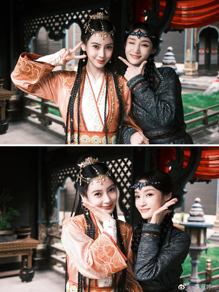 Mang danh 'đệ nhất mỹ nhân Tân Cương', Địch Lệ Nhiệt Ba bị một sao nữ lấn át trong tạo hình dị vực Ảnh 3