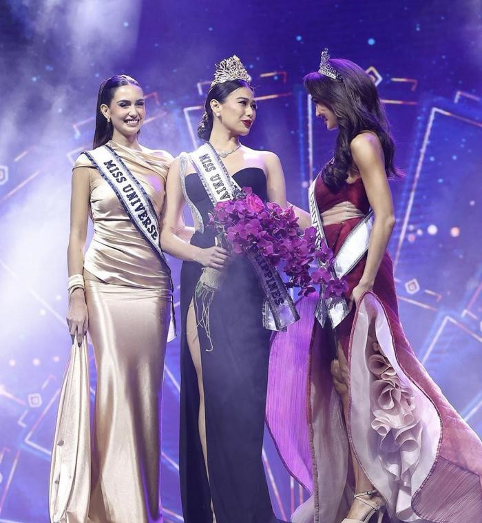  Vừa mới đăng quang, Miss Universe Philippines 2023 bị 'soi' 1 điều giống hệt người tiền nhiệm Ảnh 3