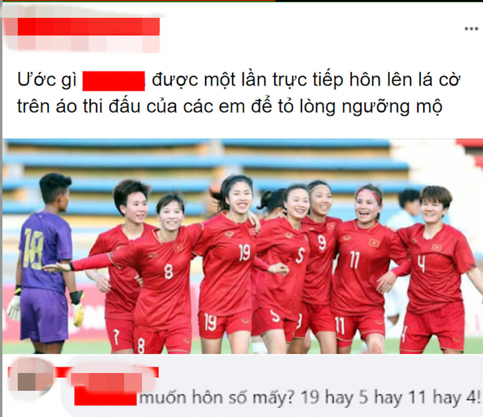 Tuyển nữ SEAgames đem 'vàng' về cho Việt Nam bị bình luận khiếm nhã: Xin ngừng quấy rối tình dục mạng! Ảnh 1